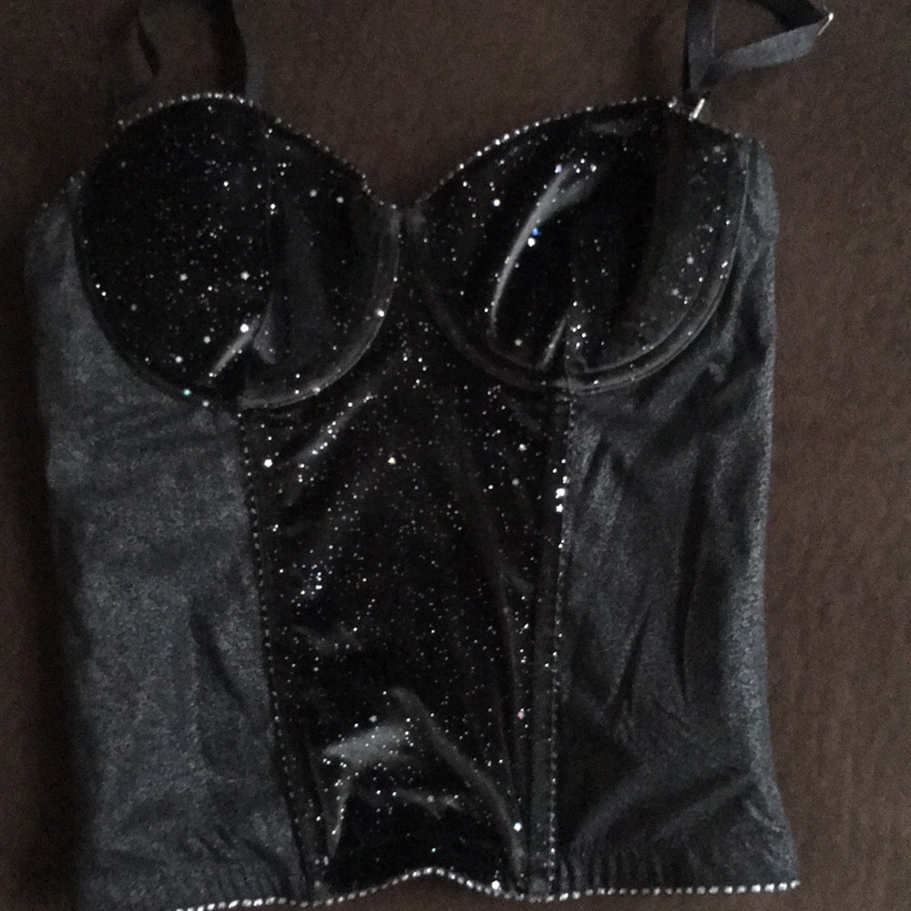 Victoria’s Secret velvety corset. Never worn